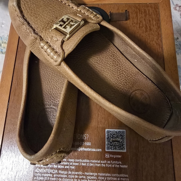 Tory Burch Royal Tan Almond Kendrick Loafers - Picture 7 of 7